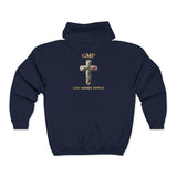 GMP 'God Money Power' Cross Zip Hoodie