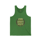 God Money Power Tank — Inspirational Faith & Hustle Graphic Tank Top