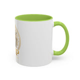 Lion Crest Accent Coffee Mug — GMP Logo Gold Shield