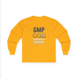GMP GOD Money Power Long Sleeve Tee — Inspirational Faith & Wealth Shirt