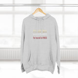 Three-Panel Fleece Hoodie