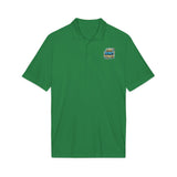 God is My Power Polo Shirt — Faith-Based Graphic Performance Polo