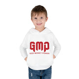 Toddler Hoodie — 'GMP' God Money Power Red Logo Pullover