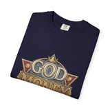 God Money Power Retro Crest T-Shirt