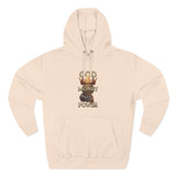 God Money Power Hoodie — Graphic Religious Statement Pullover