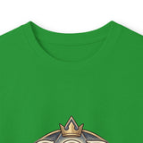 God Money Power Long Sleeve Tee — Vintage Crest Graphic