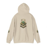 God Power Hoodie — Vintage Stack of Cash Faith Graphic Hooded Sweatshirt