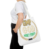 GMP GOD Money Power Tote Bag — Bold Financial Empowerment Canvas Tote