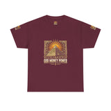 Pyramid Sun Graphic Tee — "You Make Me Whole" Cotton T-Shirt