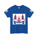 Patriotic 'God Money Power' Tee — Americana Flag Graphic T-Shirt