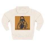 God Money Power Hoodie — Graphic Three-Panel Fleece Hoodie