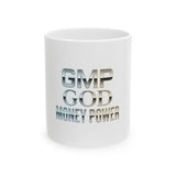 Mug - GMP GOD Money Power Metallic Text Ceramic Coffee Mug (11oz & 15oz)