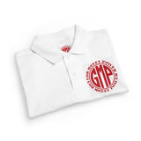 Youth Polo Shirt — 'GMP' God Money Power Red Logo