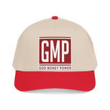 GMP ‘God Money Power’ Mid-Profile Baseball Cap — Embroidered Logo Hat