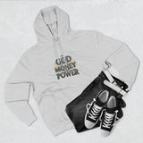 God Money Power Hoodie — Graphic Faith & Hustle Pullover