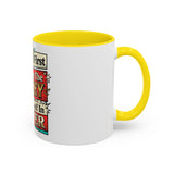 Put GOD First Hustle For The MONEY Accent Coffee Mug — Motivational Faith & Success Gift (11/15 oz)