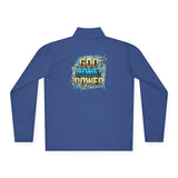 God Money Power Quarter-Zip Pullover