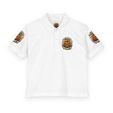 Kids' Halloween Pumpkin Polo - "God Money Power" Graphic