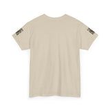 Graphic Tee — "God Money Power" Skull Design