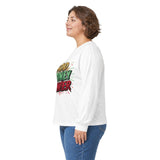 Long Sleeve Tee — 'God Money Power' Bold Graphic Spiritual Streetwear