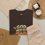 God Money Power- Pumpkin Halloween T-Shirt