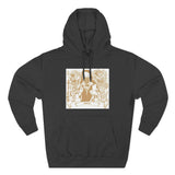 Hoodie — 'God, Money, Power' Vintage Crest Graphic Pullover