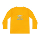 Youth Long Sleeve Tee — 'GMP GOD Money Power' Graphic
