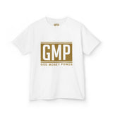 Kids GMP Logo Tee — "God Money Power" Graphic Shirt