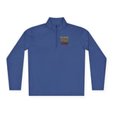 Quarter-Zip Pullover — “Put God First, Hustle for the Money, Buy Yourself in Power” Christian Graphic