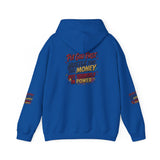 Motivational Hoodie — "Put God First: Hustle for the Money, Put Yourself in Power"
