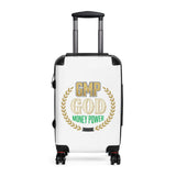 Suitcase — "GMP GOD Money Power" Carry-On Luggage