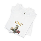 God Money Power Cross Tee — Christian Faith Graphic T‑Shirt