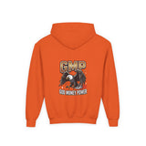 Youth Hoodie — GMP 'God Money Power' Eagle Graphic Pullover