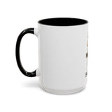 God Money Power Accent Coffee Mug — Inspirational Faith & Wealth Design (11/15 oz)