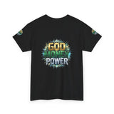God Money Power Graphic Tee
