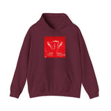 Angel Of Death Hoodie - Red Dove Graphic Pullover