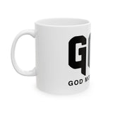 GMP Ceramic Mug – God Money Power Motivational Coffee Cup (11oz/15oz)