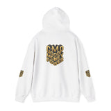 GMP "Good Money Power" Hoodie — Retro 3D Gold Logo Pullover
