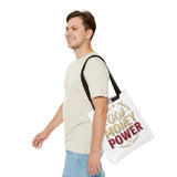 God Money Power- Tote Bag – Inspirational Faith & Prosperity Canvas Tote