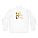 Quarter-Zip Pullover — GMP Gold Logo (God Money Power)