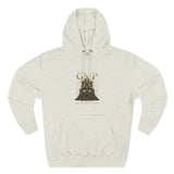 GMP Gold Throne Hoodie — God Money Power Graphic Hoodie