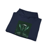 Angel Of Death Hoodie — Dark Green Guardian Graphic Pullover