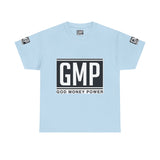 GMP “God Money Power” Graphic Tee — Bold Logo Cotton T-Shirt
