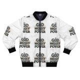 God Money Power Bomber Jacket