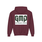 Youth Hoodie — GMP 'God Money Power' Logo Pullover