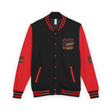 Letterman Jacket — “Put God First, Hustle for the Money” Motivational Varsity Jacket