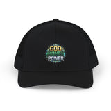 God, Money, Power Trucker Cap - Faith & Hustle Snapback Hat