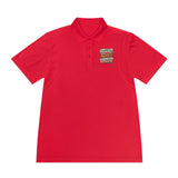 Men's Motivational Polo — "Put GOD First, Hustle For The Money, Put Yourself In Power"