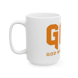 GMP Ceramic Mug — Good Money Power Motivational Coffee Cup (11oz & 15oz)
