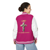 Letterman Jacket - GMP 'God Money Power' Cross Varsity Jacket
